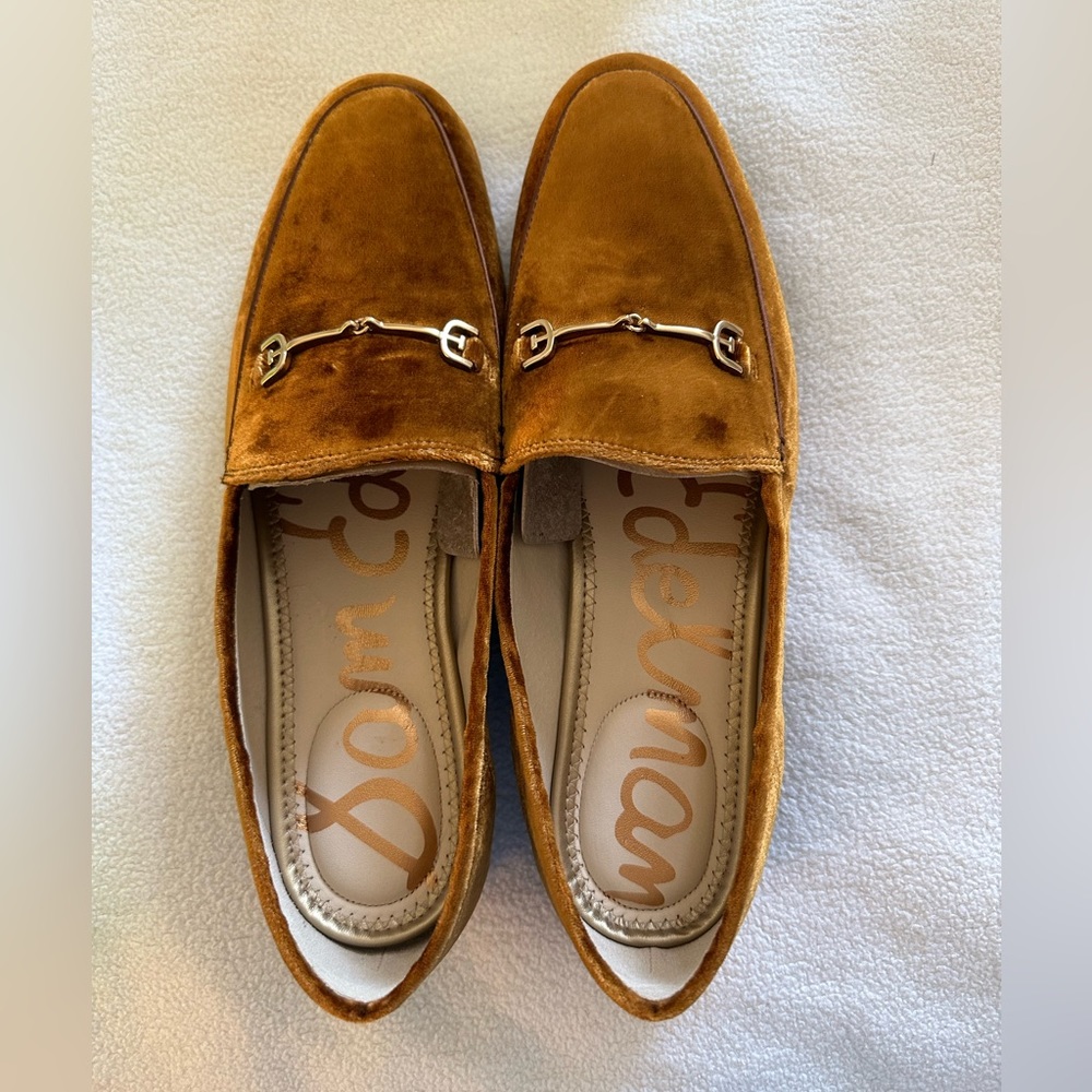 Sam Edelman Velvet Bronze Loafer — NWT, 9.5